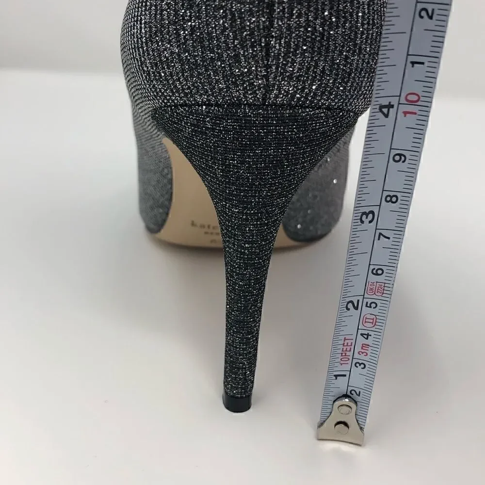 𝅺KATE Spade Vivian Pump smoke sz 8.5